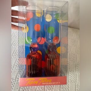 NWT Tipsy Turvy 10” bar glasses